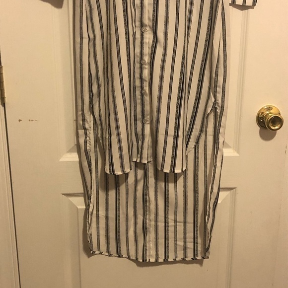 R.WISH Striped Button Dress Size S - Picture 3 of 11